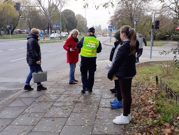 odblaski u pieszych