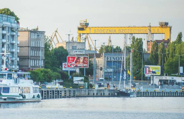 nabrzeże w szczecinie