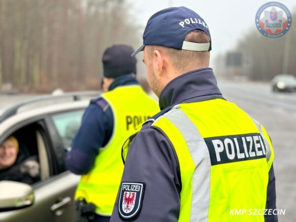 niemieccy policjanci na praktykach w szczecinie