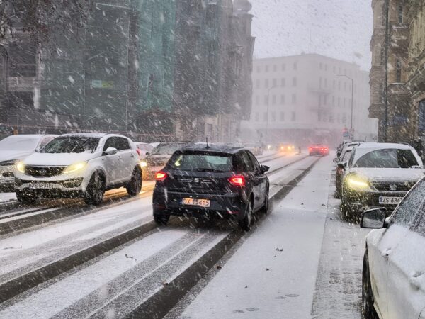 śnieżyca w szczecinie