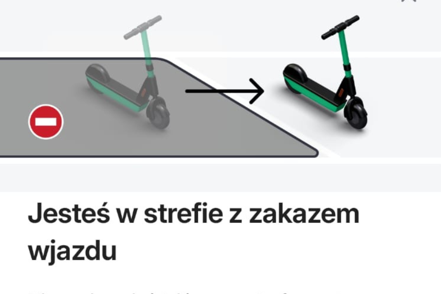 hulajnoga tylko dla wybranych? gumieńce trafiły do czerwonej strefy