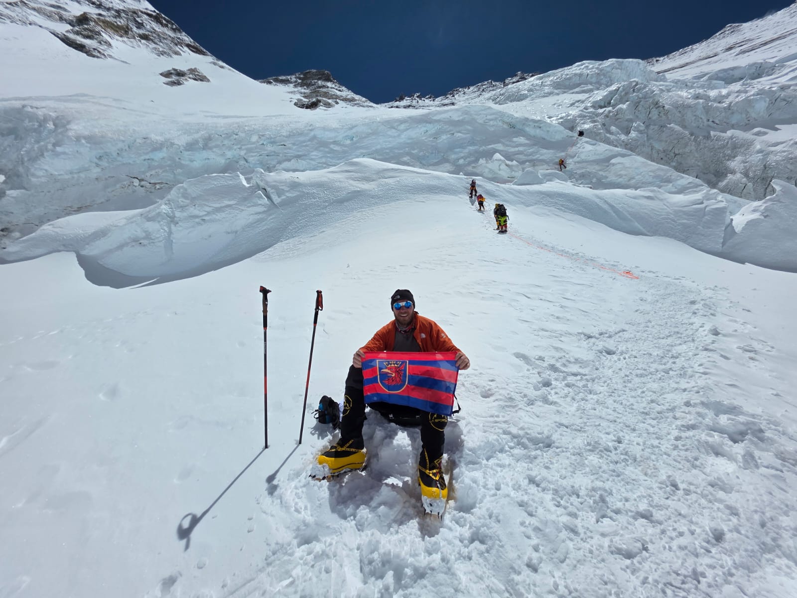 michał leksiński w drodze na mount everest. szczecinianin czeka na sygnał do ataku szczytowego