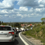 wypadek na a6. paraliż na prawobrzeżu szczecina