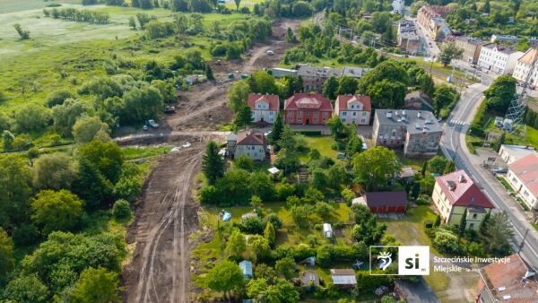 nowa droga do terenów przemysłowych w szczecinie. prace ziemne już trwają