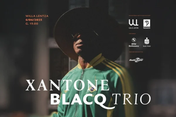 jazz-funkowa uczta w ogrodzie willi lentza. xantone blacq trio już 6 czerwca w szczecinie