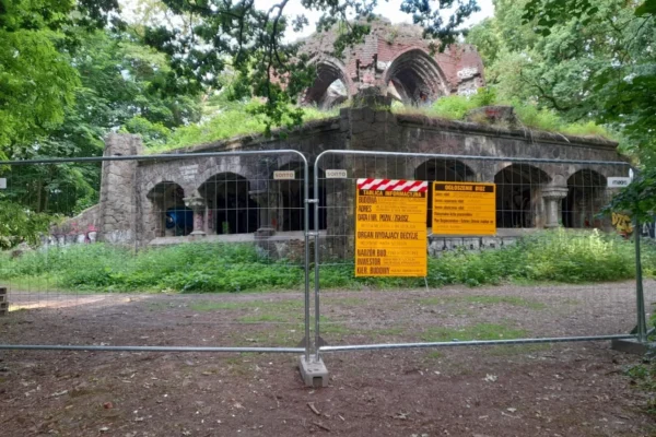 zabytkowa wieża w nowej odsłonie. trwa rewitalizacja wyjątkowego miejsca na mapie szczecina