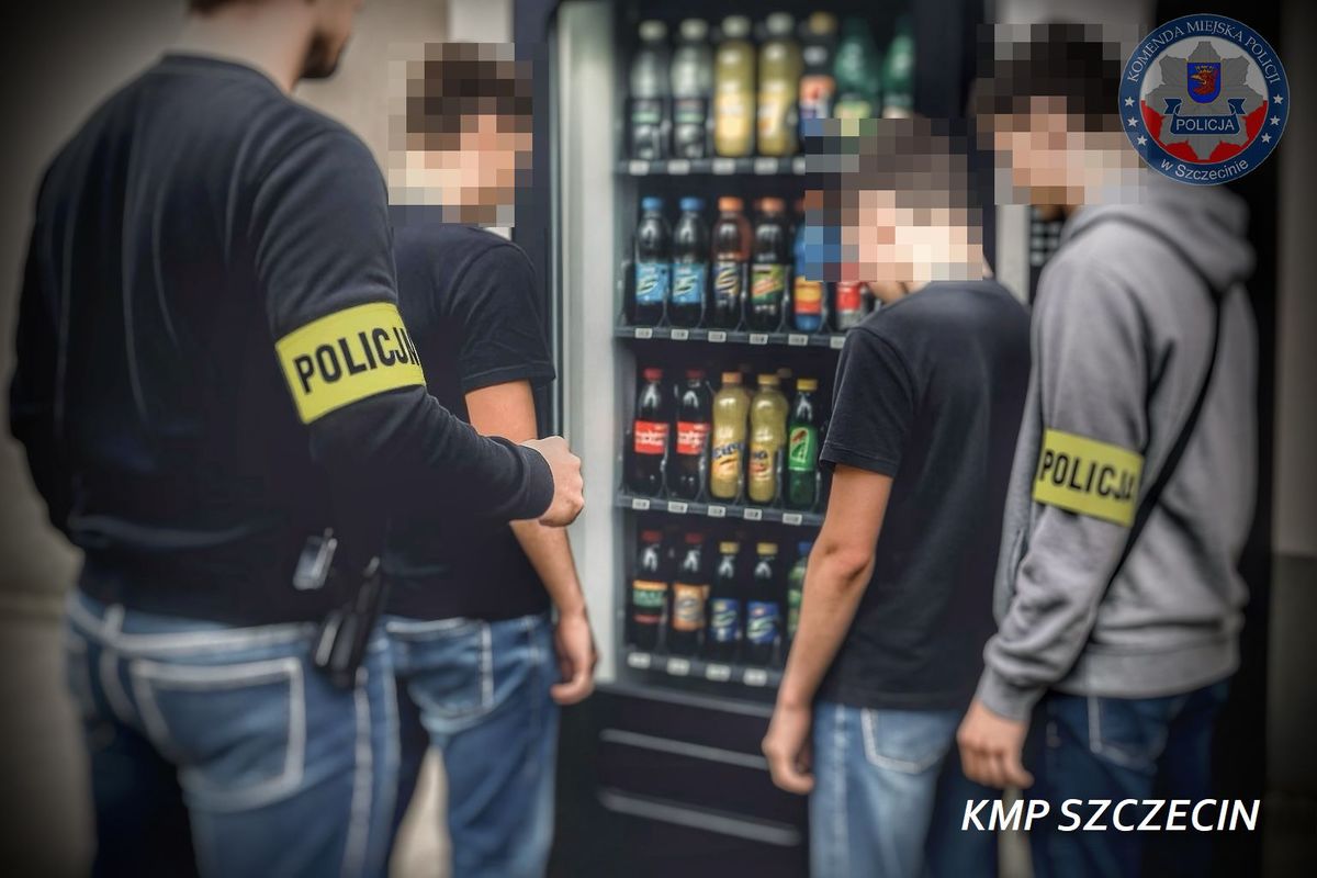włamanie dla energetyka. dwaj 16-latkowie zatrzymani na gorącym uczynku