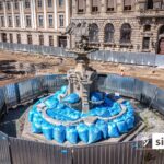 plac orła białego zmienia swoje oblicze. zabytkowa fontanna pod specjalną ochroną