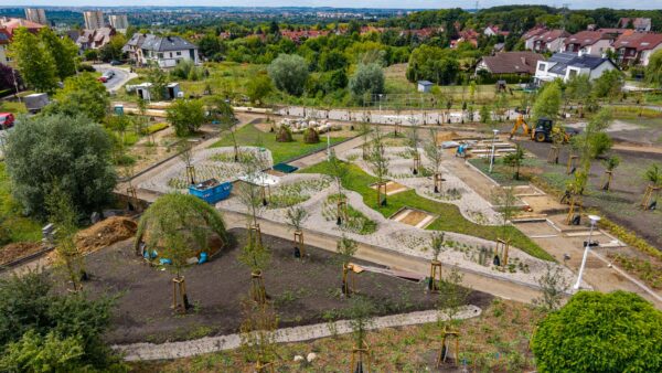 ekopark złotowska rośnie w oczach. szczecin zyska nową zieloną oazę