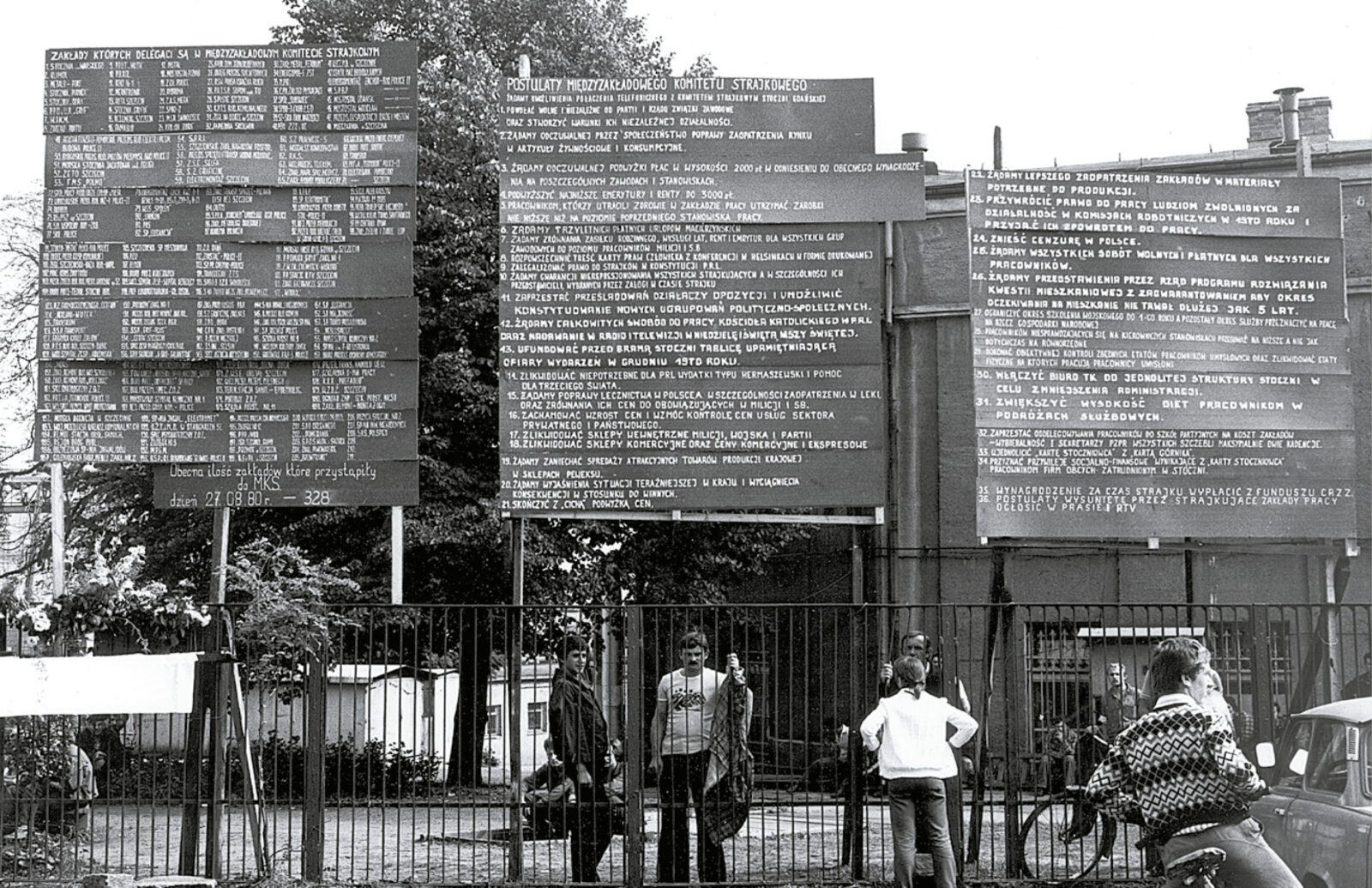 kartka z kalendarza. sierpień 1980 roku w szczecinie