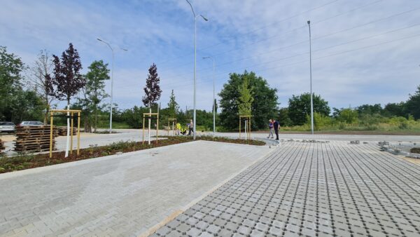 parking przy turkusowej na finiszu – 129 nowych miejsc już wkrótce dla kierowców