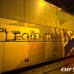 nocny atak na autokar lechii gdańsk w szczecinie. dwaj mężczyźni zatrzymani