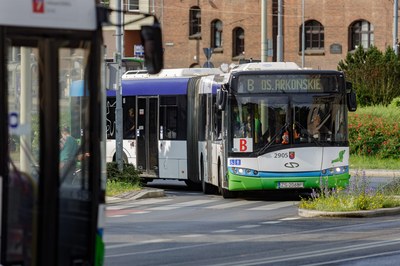 autobus zamiast auta. europejski dzień bez samochodu w szczecinie
