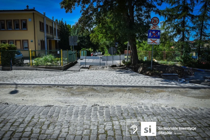 kolejny etap przebudowy ulic krzemiennej i smoczej. od poniedziałku zmiany w organizacji ruchu