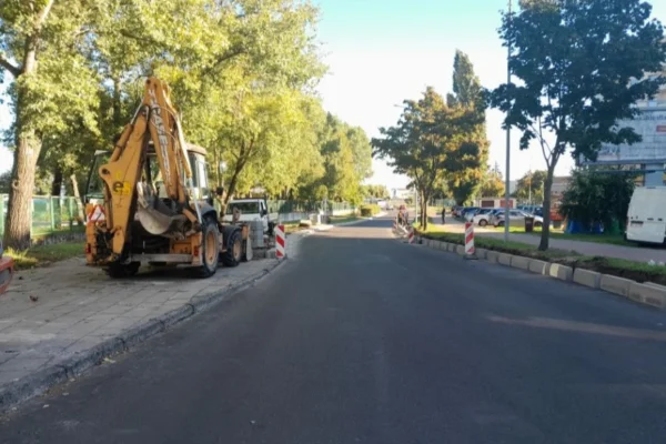 remont ulicy jasnej w szczecinie potrwa do końca listopada
