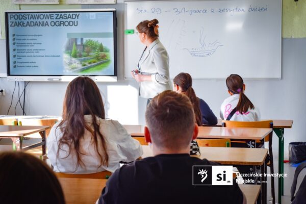 dzieci zmieniają szczecin. uczniowie zaprojektują własny ogród deszczowy przy szkole