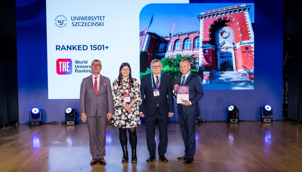 szczecińska uczelnia doceniona na świecie. uniwersytet szczeciński w prestiżowym rankingu the 2026