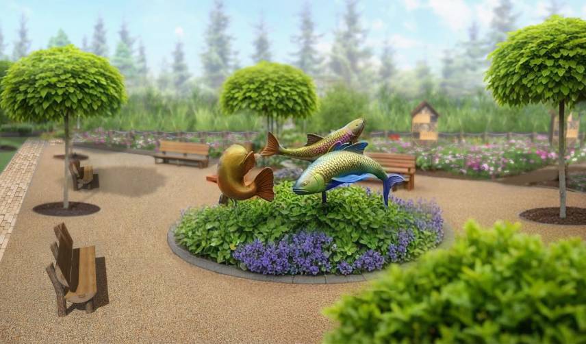 park natury zalewu szczecińskiego - koncepcja