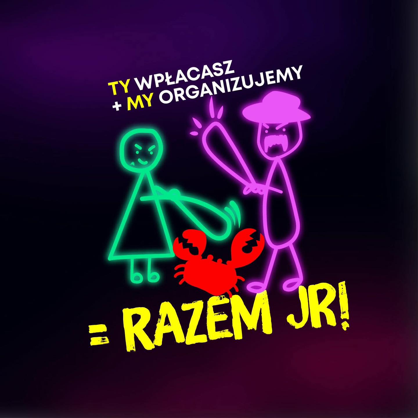 szczeciński bieg nocny włączył się w akcję łatwoganga