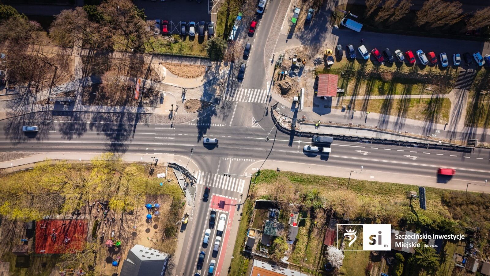 nowa droga rowerowa zmieni układ ulic! trwają końcowe prace na ul. bogumińskiej