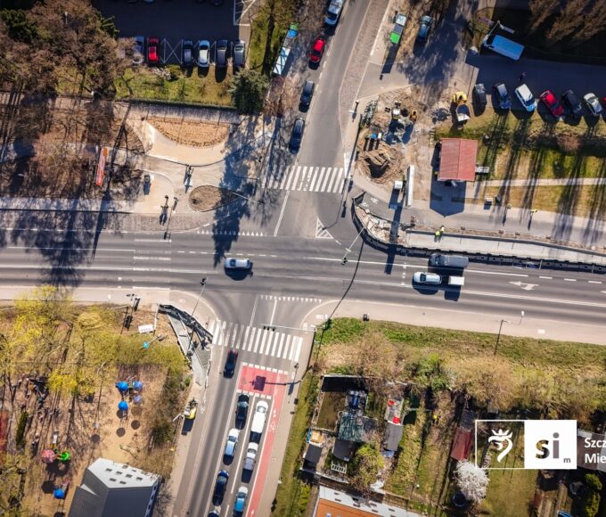 nowa droga rowerowa zmieni układ ulic! trwają końcowe prace na ul. bogumińskiej