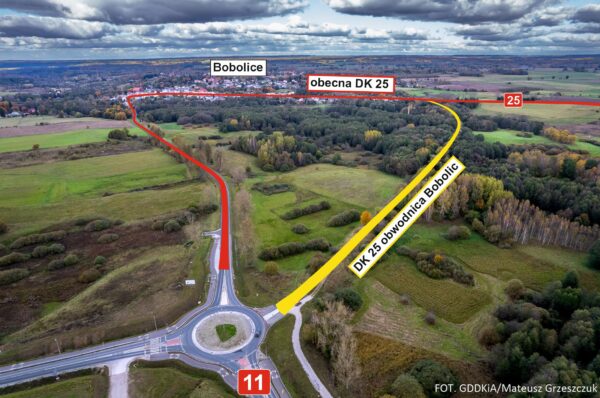 koniec korków w bobolicach coraz bliżej. ważna obwodnica wchodzi w kluczowy etap