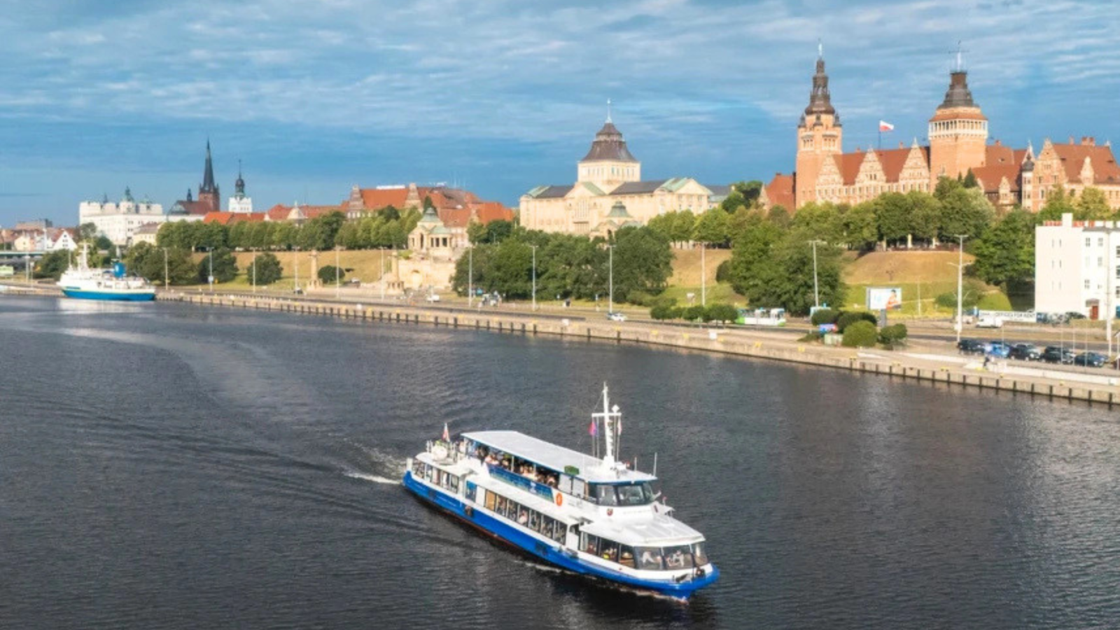 tramwajem wodnym z polski do niemiec. rusza połączenie ze szczecina