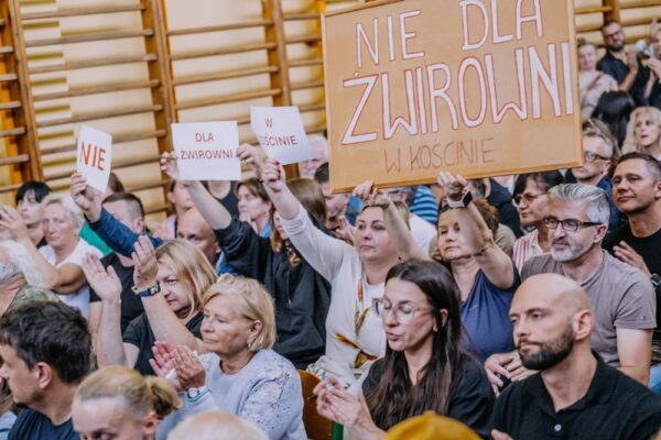 protest żwirownia w kościnie