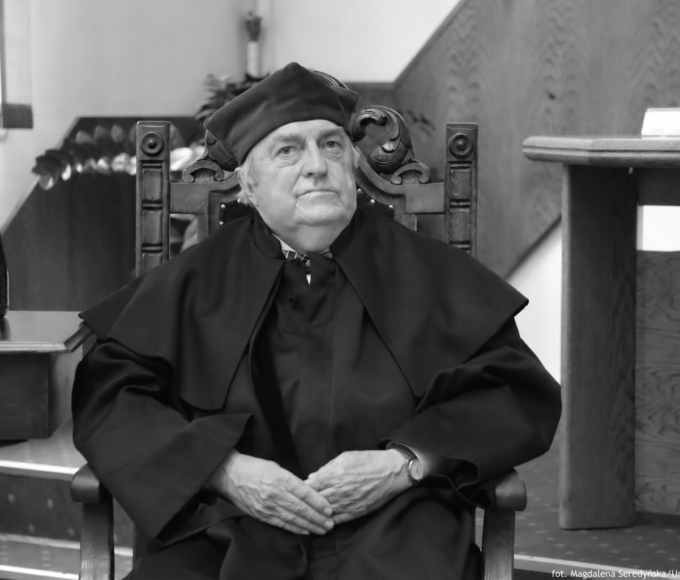 zmarł prof. hubert bronk. były rektor uniwersytetu szczecińskiego miał 86 lat