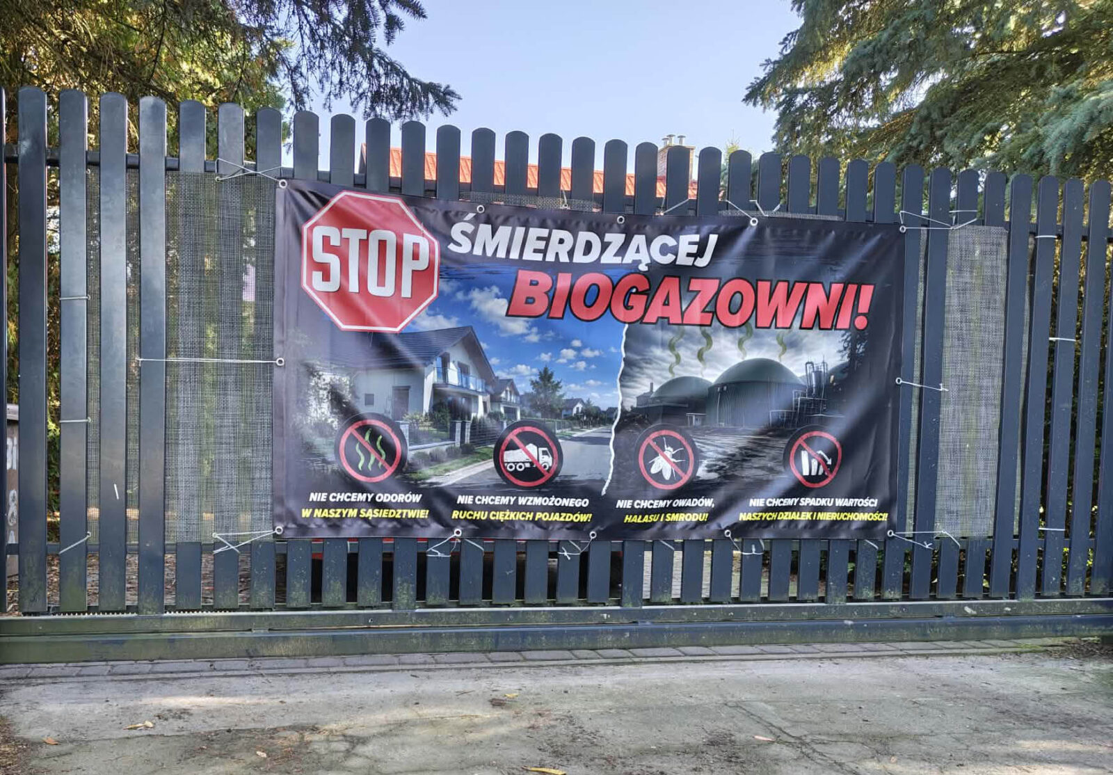 stop biogazowni - kamieniec