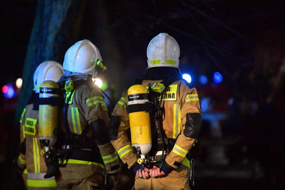 Pożar na działkach na Pomorzanach. Nie żyje mężczyzna 5 pożar na pomorzanach. nie żyje mężczyzna