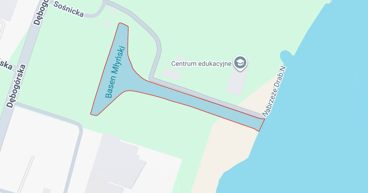 basen młyński szczecin