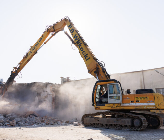 Trwają wyburzenia na Pomorzanach. Kolejny dyskont wchodzi do gry 15 trwają wyburzenia na pomorzanach. kolejny dyskont wchodzi do gry
